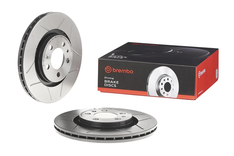 Brembo 09701275 Max Line Brake Disc, 2 discs