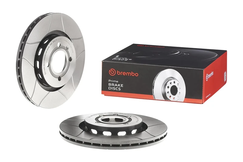 Brembo Max 09.6728.75 Front Brake Disc - Set of 2