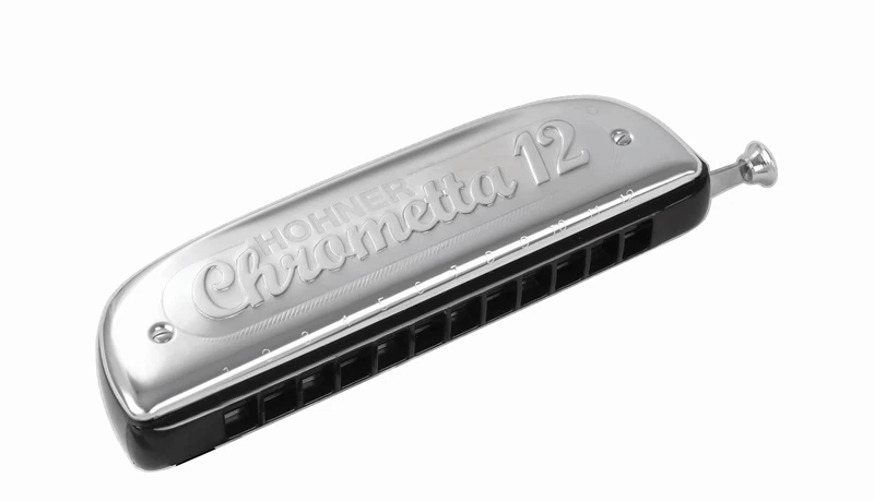 Hohner 255-C Chrometta 12 Harmonica, Chromatic, Key of C