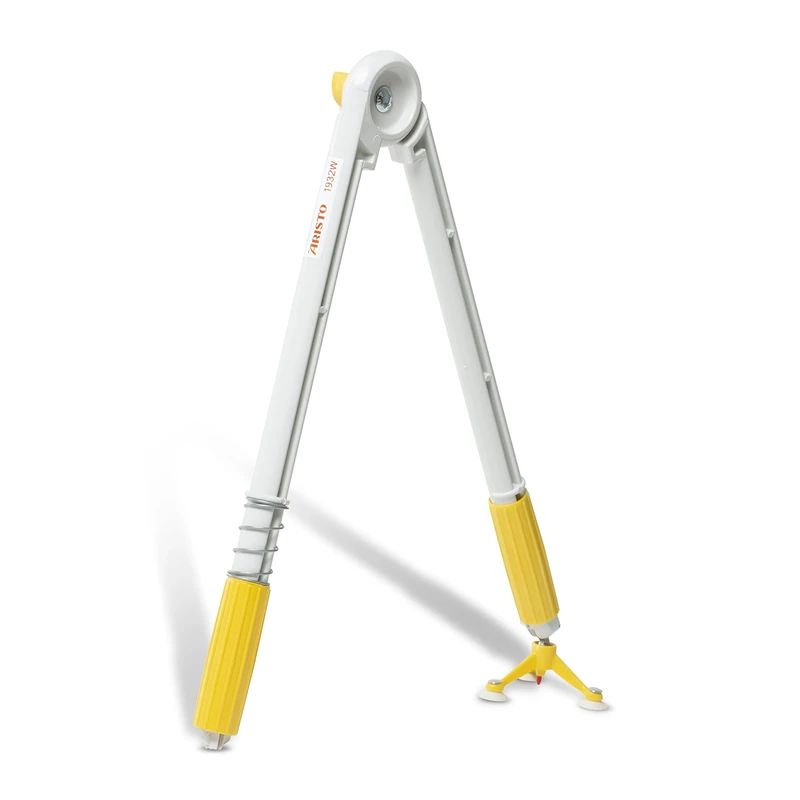 Aristo AR1932W Compass Wall Board Large Format for Schools and Teachers Maximum 90 cm Drawing Circle Diameter Plastic White