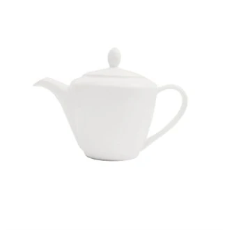 Nextday Catering V9496 Steelite Simplicity Harmony Teapot, 11 oz., 323 mL, White (Pack of 6)