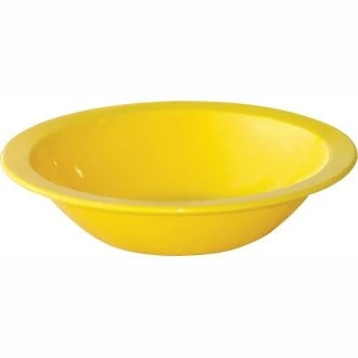 Kristallon CB771 Bowl, Polycarbonate, 6.5", Yellow (Pack of 12)