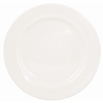 Kristallon CD295 Plate, 254 mm Diameter, 10", White (Pack of 6)