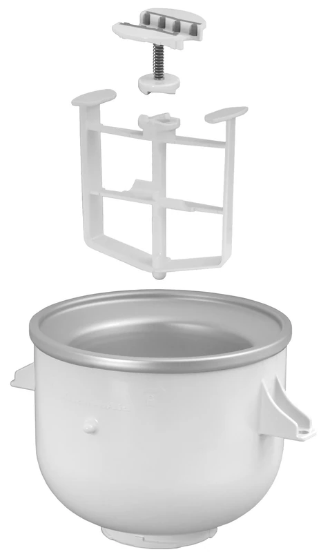 KitchenAid AD298 Ice Cream Attachment, White