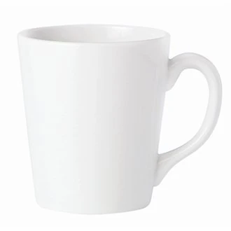 Steelite V9112 Simplicity Coffeehouse Mug, 34.00 mL, White