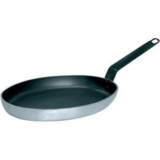 Nextday Catering T370 Fry pan, Oval, Heavy duty, aluminium, Non-stick, 400 mm Diameter