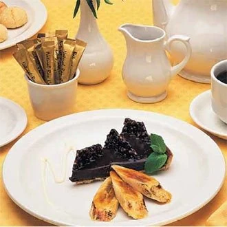 Churchill P276 Whiteware Nova Plate, 10', Plain (Pack of 24)