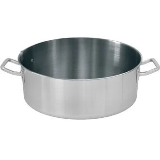 Nextday Catering T149 Casserole Pan, Stainless Steel, 9 pint, 24 cm Diameter, 10 cm Depth