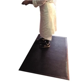 Coba F293 Kitchen Mat, 85 cm x 75 cm, 6 mm Thick, Black