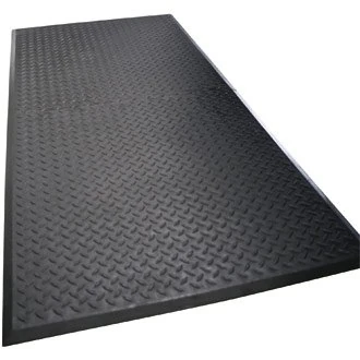 Coba CD541 Rubber Safe Lock End Mat, Black Ramps