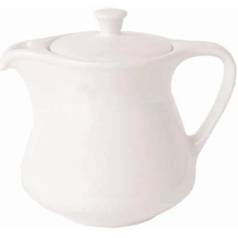Royal Porcelain CG039 Classic Tea Pot, 10.5 oz./300 mL, White
