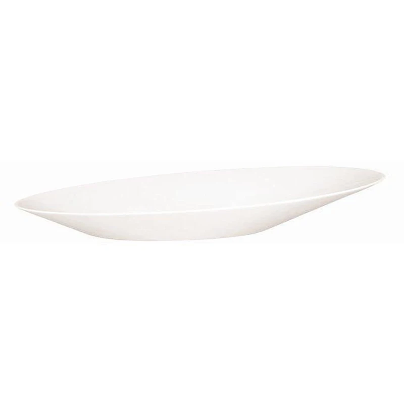 Olympia Whiteware Oval Sloping Bowl - 335ml 11.3fl oz (Box 4)