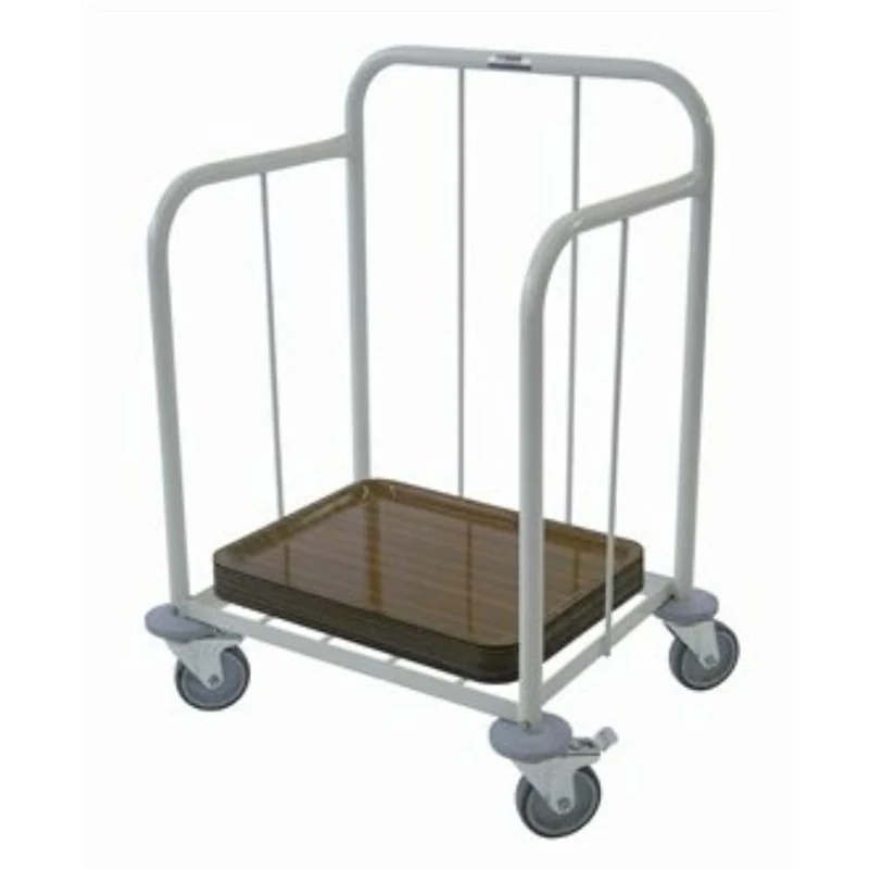 Stalwart P102 Stacking Trolley, Holds Up to 100 Trays