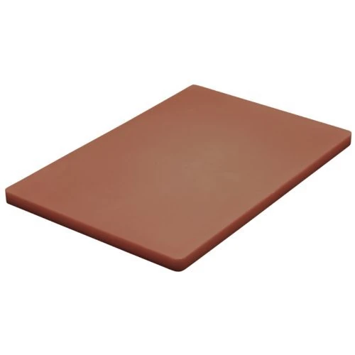 Nextday Catering F160 Hygiplas Anti Microbial High Density Chopping Board, Brown