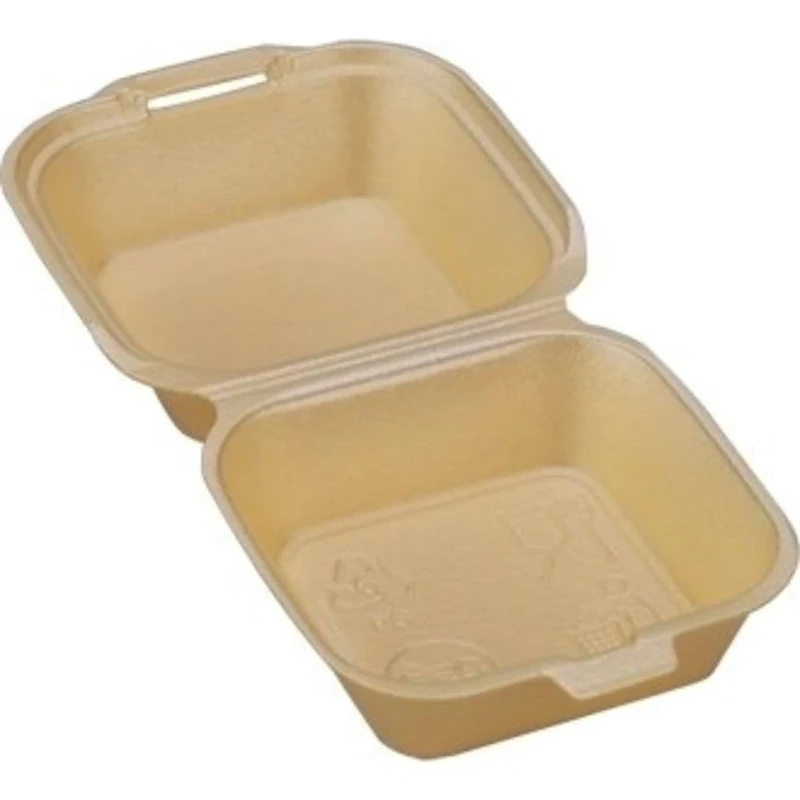 Stalwart CD935 Foam Clamshell Burger Boxes, Standard, 120 mm-500 mm
