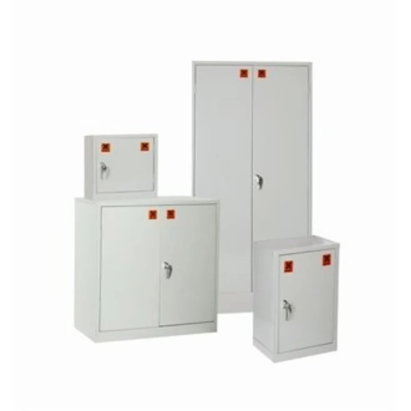 Stalwart CD994 Coshh Single Door Cabinet, Capacity: 10 L, Grey