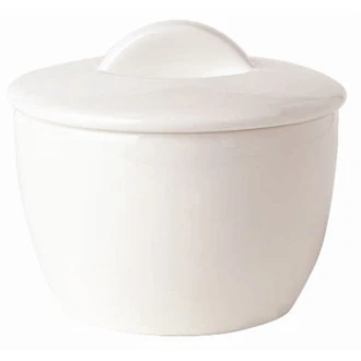 Royal Bone China CG322 Bone Ascot Sugar Bowl With Lid, 7.75 oz./220 mL