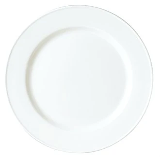 Nextday Catering V0098 Simplicity Service Or Chop Plate, 11.75", White (Pack of 12)