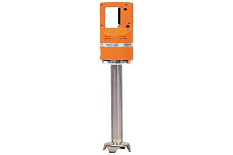 Dynamic 600W Aluminium Master Stick Blender MX91, Orange, Shaft length: 410 mm/16.1 inch, Single Speed 9500 RPM, Blends up to 100 Litres of Ingredients at a Time, Titanium Coated Blade, K472