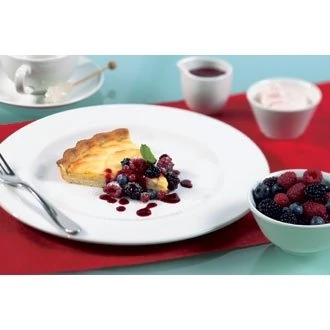 Churchill W891 Plain Whiteware Pasta Plate, 279 mm, 11' (Pack of 12)
