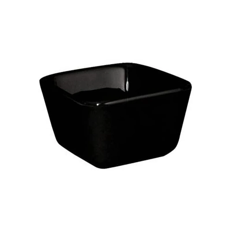 Olympia U179 Tall Mini Dish, 75 mm x 75 mm x 48 mm, Black (Pack of 12)