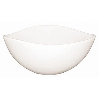 Olympia Whiteware Wavy Bowl White - 150mm (Box 12)