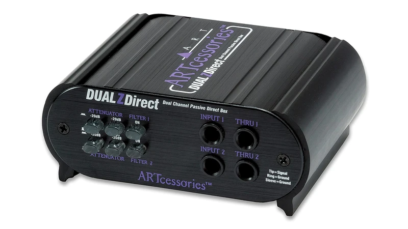 Art Pro Audio Dualzdirect - Dual Professional Passive Direct Box