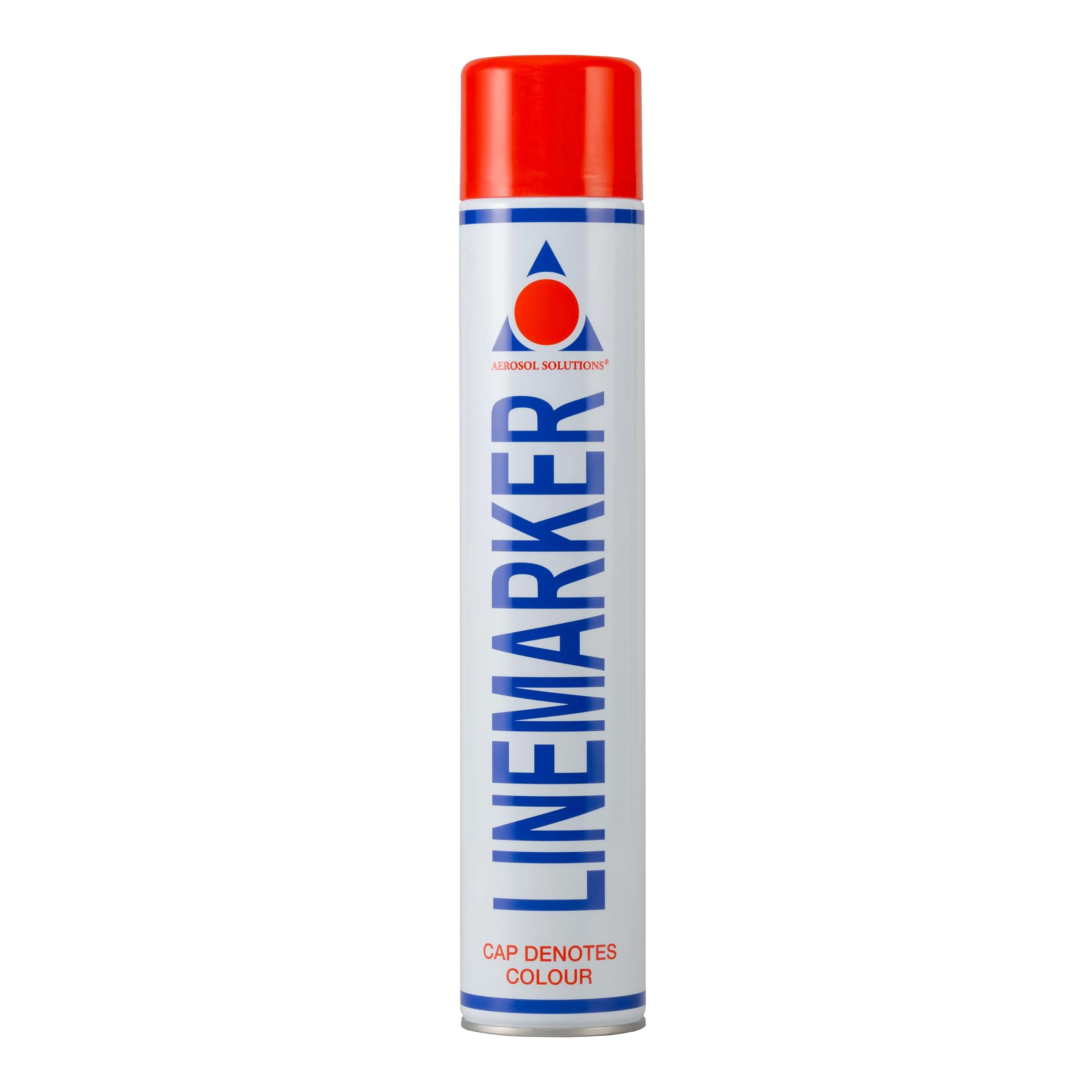 Aerosol Solutions Line Marker, Grass and Road Spray Paint, Red, 750 ml (Pack of 1)