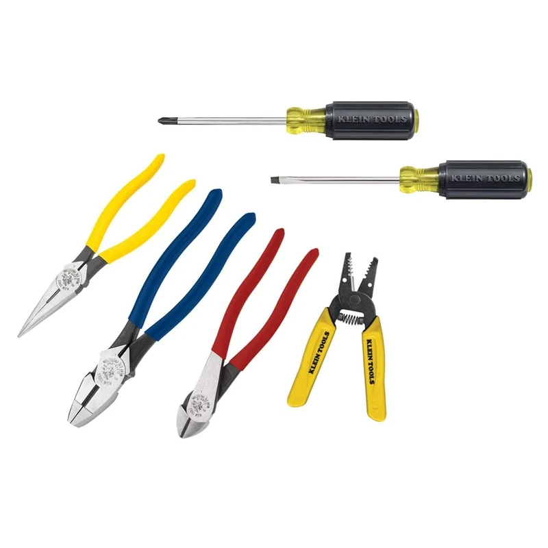 Apprentice Tool Set for Trade Professionals, 6 Piece Klein Tools 92906 ,Assorted colours
