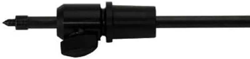 GEWA 413915 Cello spike, spike for cello, arc cone 26/28 mm, carbon fibre rod Ø 10 mm, length 61 cm, ultra light, plastic tip - Image 1