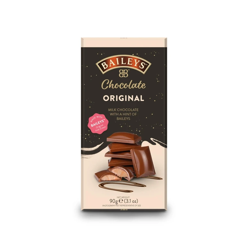 Baileys Original Chocolate Bar Novelty Gift Irish Cream 90g