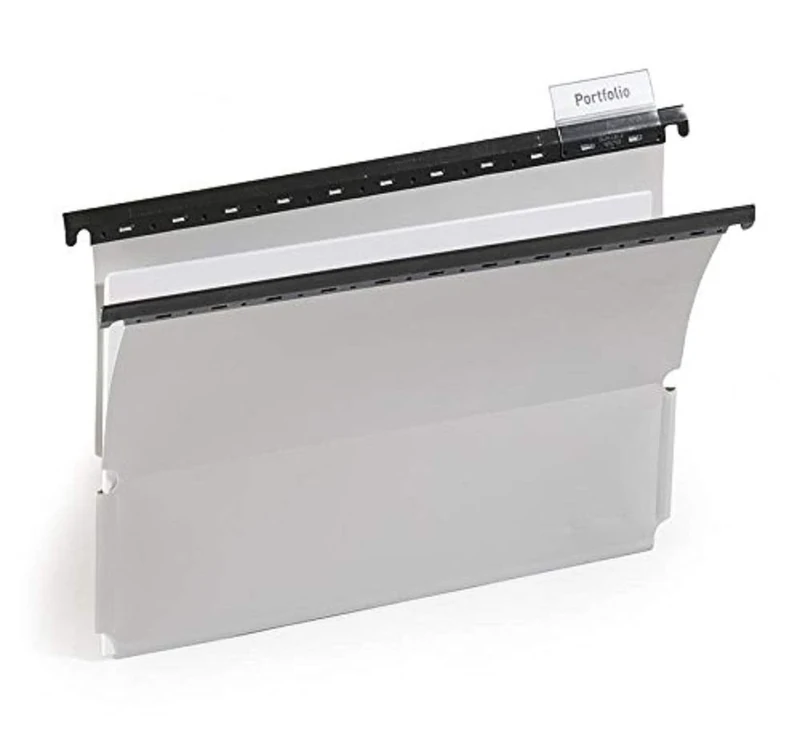 Durable 260110 Suspension Files with Side Tabs Pack of 25 Grey