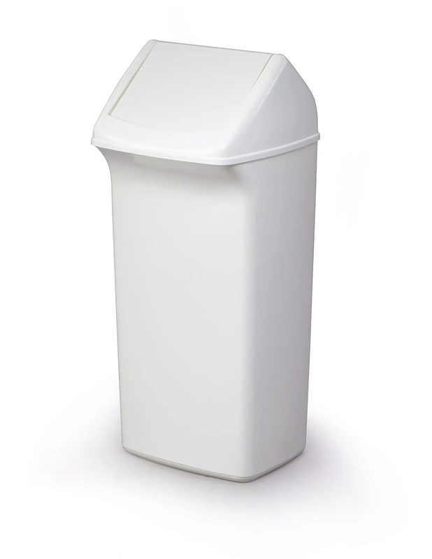 Durable Durabin Bin with Flip Lid 40 Litre - White