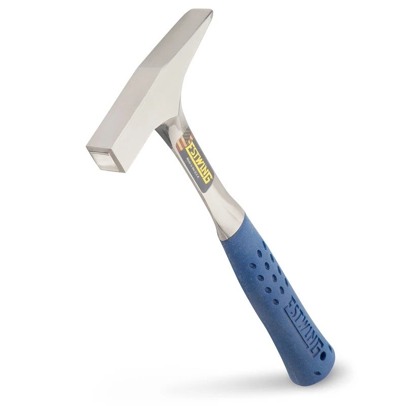Estwing Tinner's Hammer - 12 oz Metalworking Tool with Forged Steel Construction & Shock Reduction Grip - T3-12,Silver - Image 1