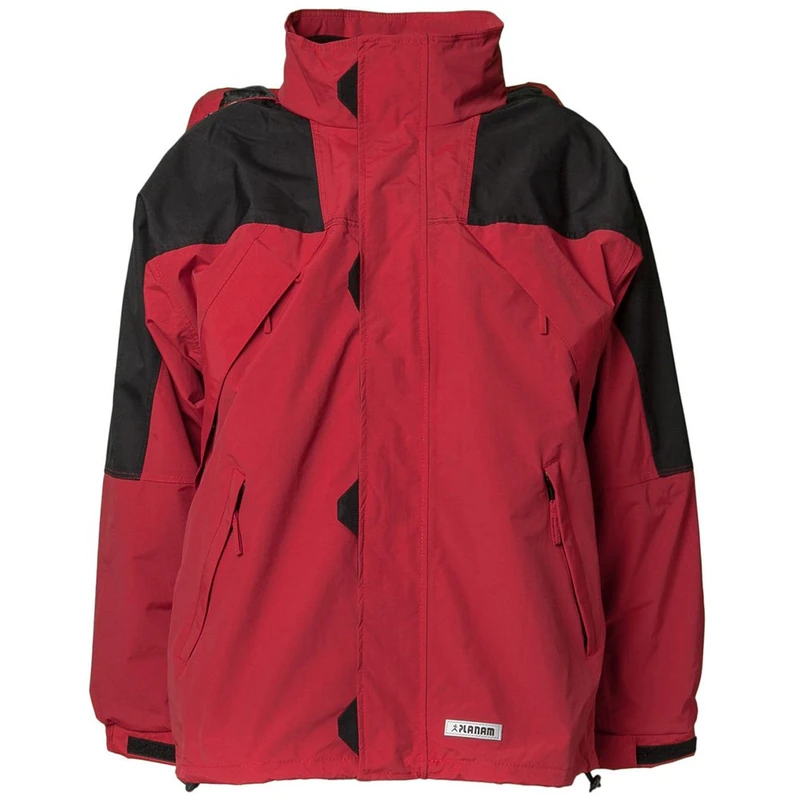 Planam 3140056 Size X-Large "Winter Redwood" Jacket - Red/Black
