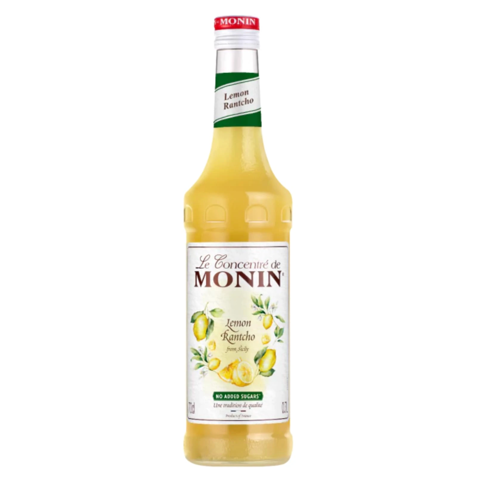 MONIN Premium Lemon Rantcho 700ml for Cocktails and Mocktails. Lemon Juice Alternative. Vegan-Friendly, Allergen-Free, 100 Percent Natural Flavours and Colourings. Store Ambiently for 3 Months After Opening; No More Fruit Wastage