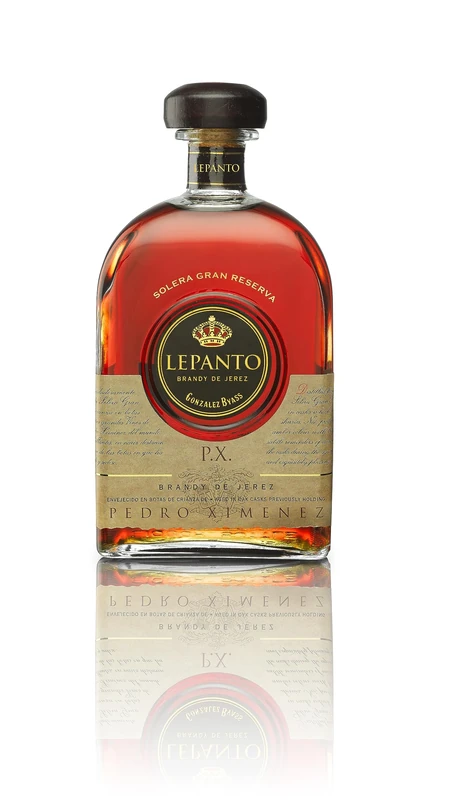 Lepanto Pedro Ximenez Solera Gran Reserva 70cl/700ml Bottle – Brandy de Jerez