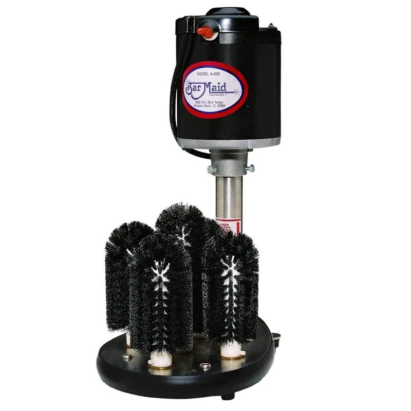 Bar Maid A-200 Upright 5-Brush Electric Glass Washer by Bar Maid