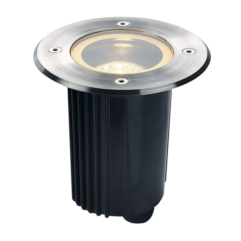 SLV inground Light DASAR 80 / Spot for Terrace, Outdoor spot, recessed Light Garden, Outdoor Floor Light / GU10 IP67 35W Stainless Steel
