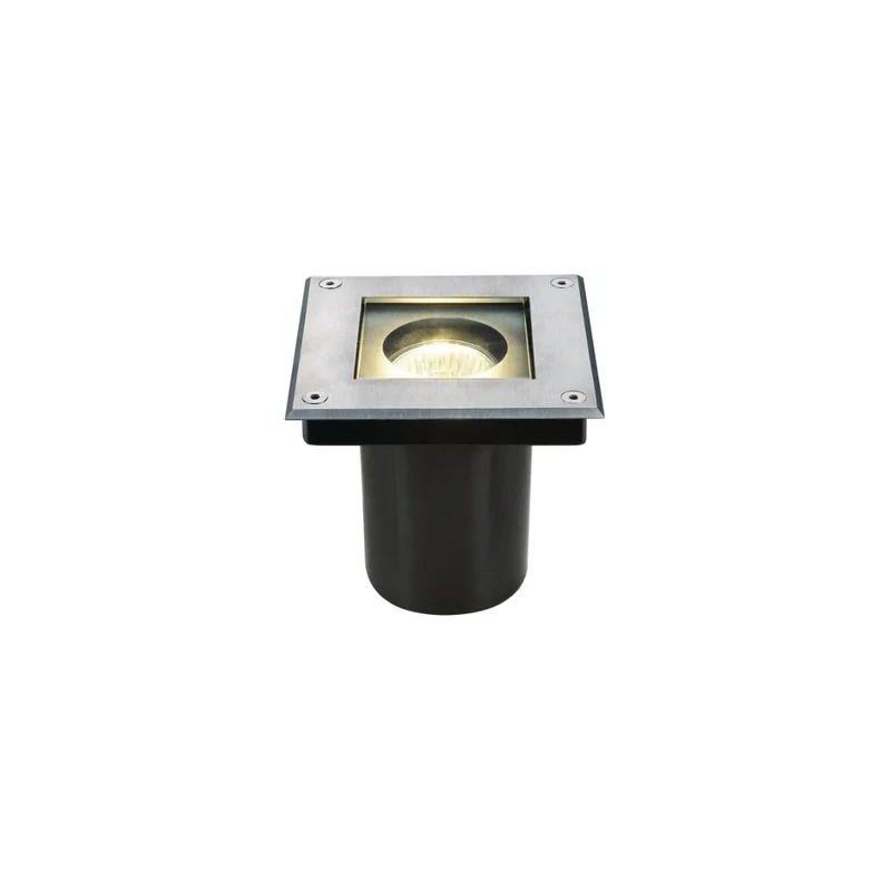SLV recessed Floor Light DASAR 70 / Spot for Terrace, Outdoor spot, recessed Light Garden, Outdoor Floor Light / GU10 IP67 35W Stainless Steel
