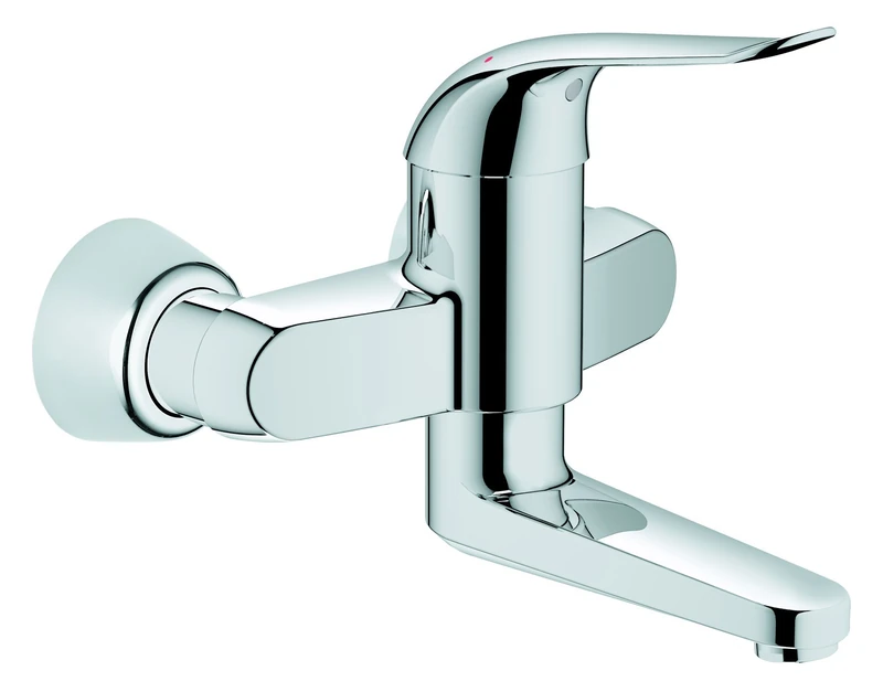 GROHE 32767000 Euroeco Special Basin Mixer Tap, Wall Mounted