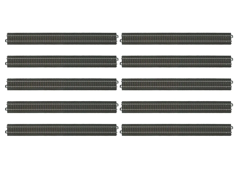 Märklin 24360 Straight Track, Set of 10, C Track, Track H0