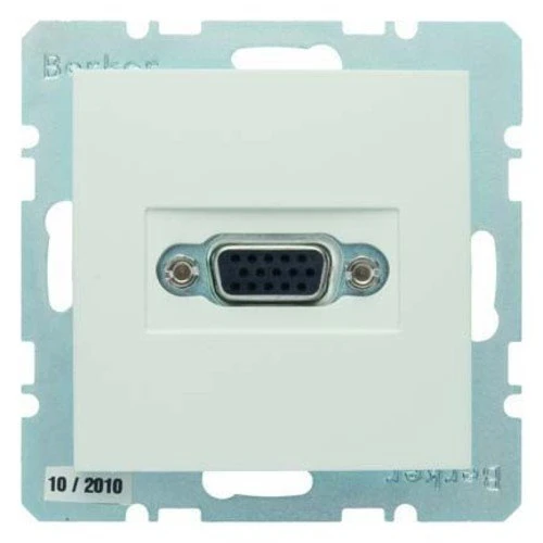 Hager – Toma VGA S-B Polar White Brightness