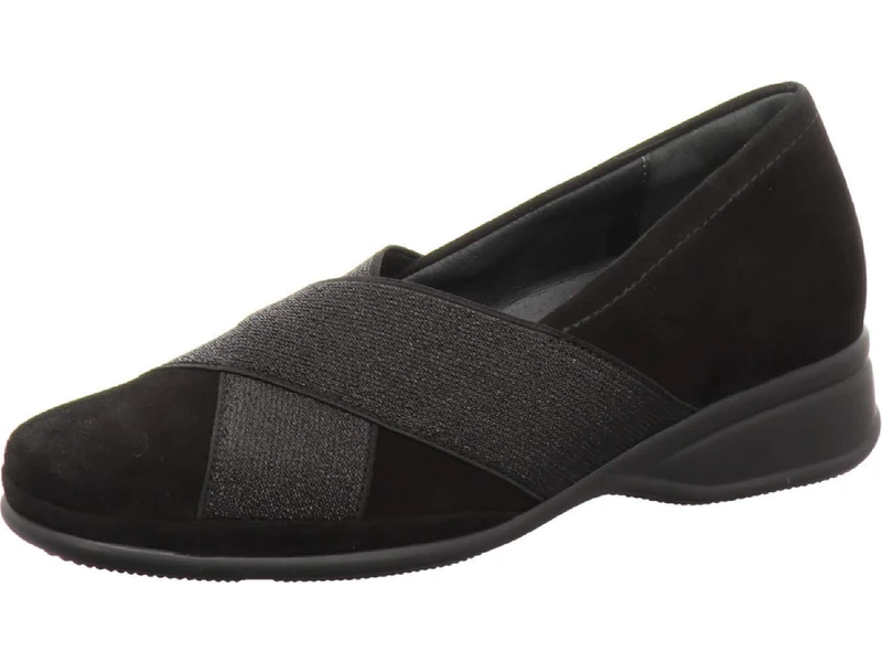 Semler R1675-042 Women’s Loafers, Black (Schwarz 001), 7 UK