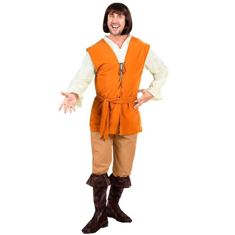 W WIDMANN MILANO Mens Peasant Costume - Medieval Fancy Dress S