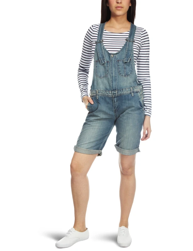 Lee Frankie Cropped Women's Jeans Royal Worn Medium