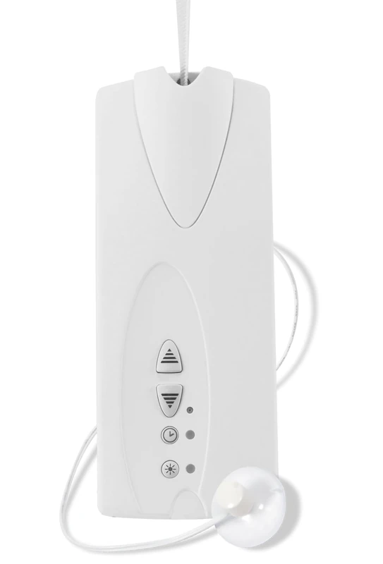 SuperRollo GW70 electric belt winder, flat surface-mounted, incl. sun sensor & timer, roller shutter drive, roller shutters up to 30 kg, SR10070