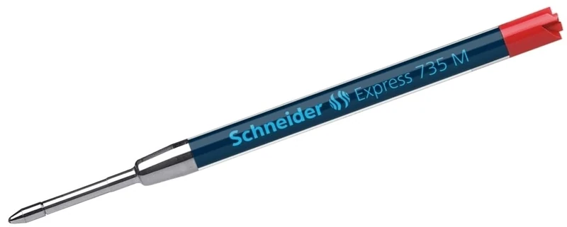 Schneider Express 735 M International Large-Capacity Refill Red Indelible ISO 12757-2 G2 Pack of 10