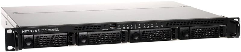Netgear ReadyNAS 1500 4TB Rackmount Network Attached Storage with 4x1TB HDD