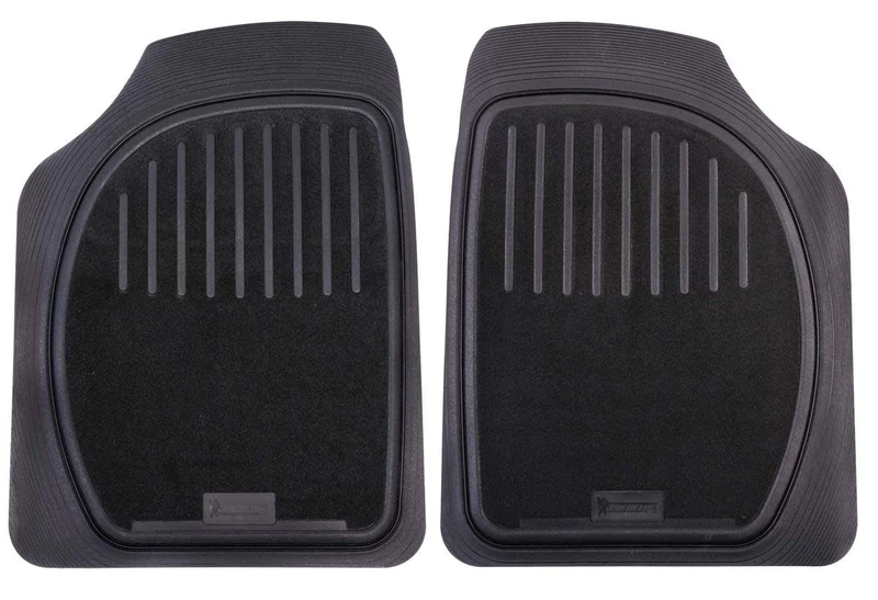 Michelin 009074 2 FRONT MATS CARPET/RUBBER